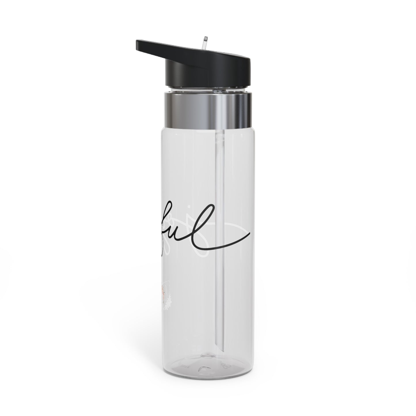 Joyful Sport Bottle | 20oz Water Bottle for Gym, Fitness, Yoga, Gifts, Travel