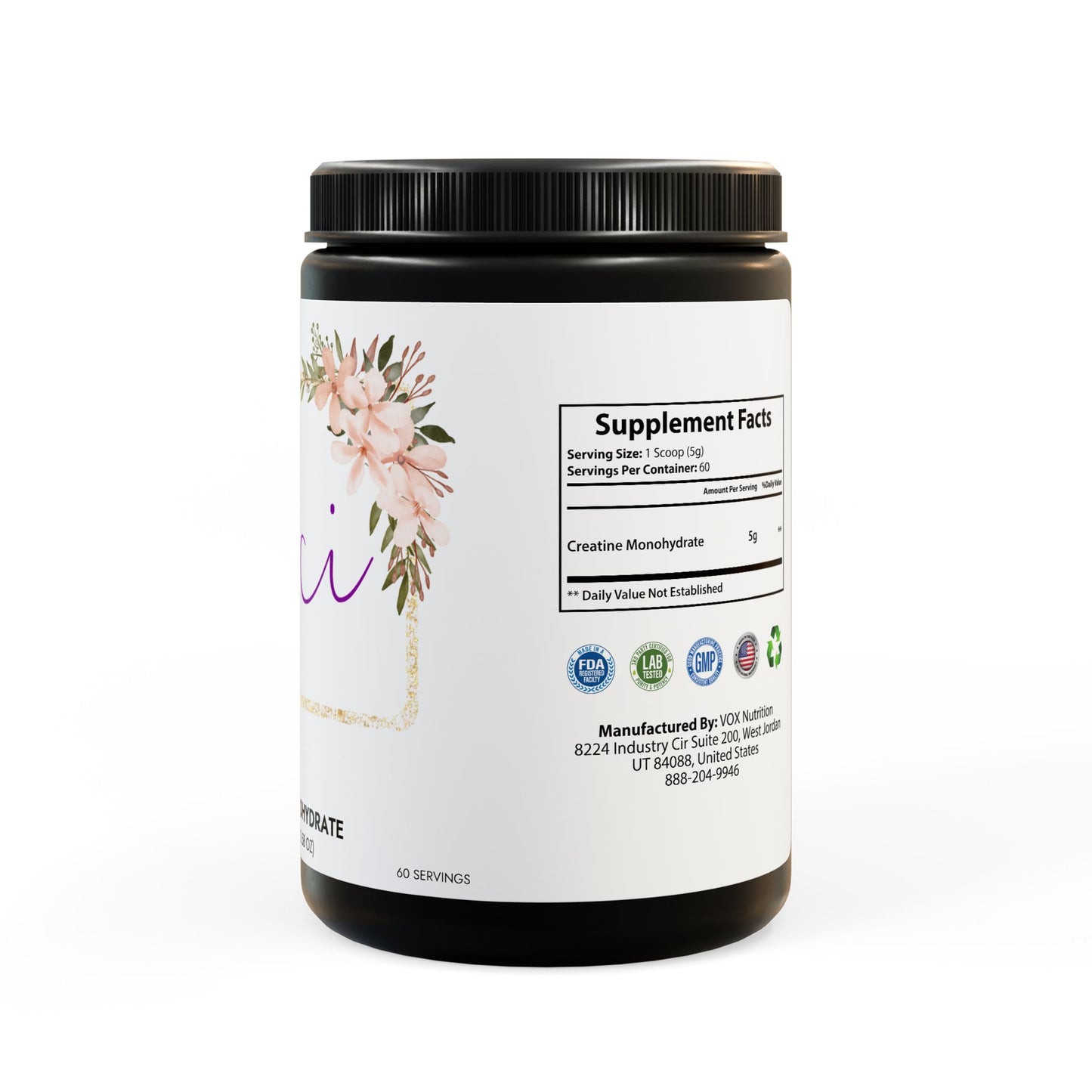 Creatine Monohydrate Supplement (300g, 10.58oz)